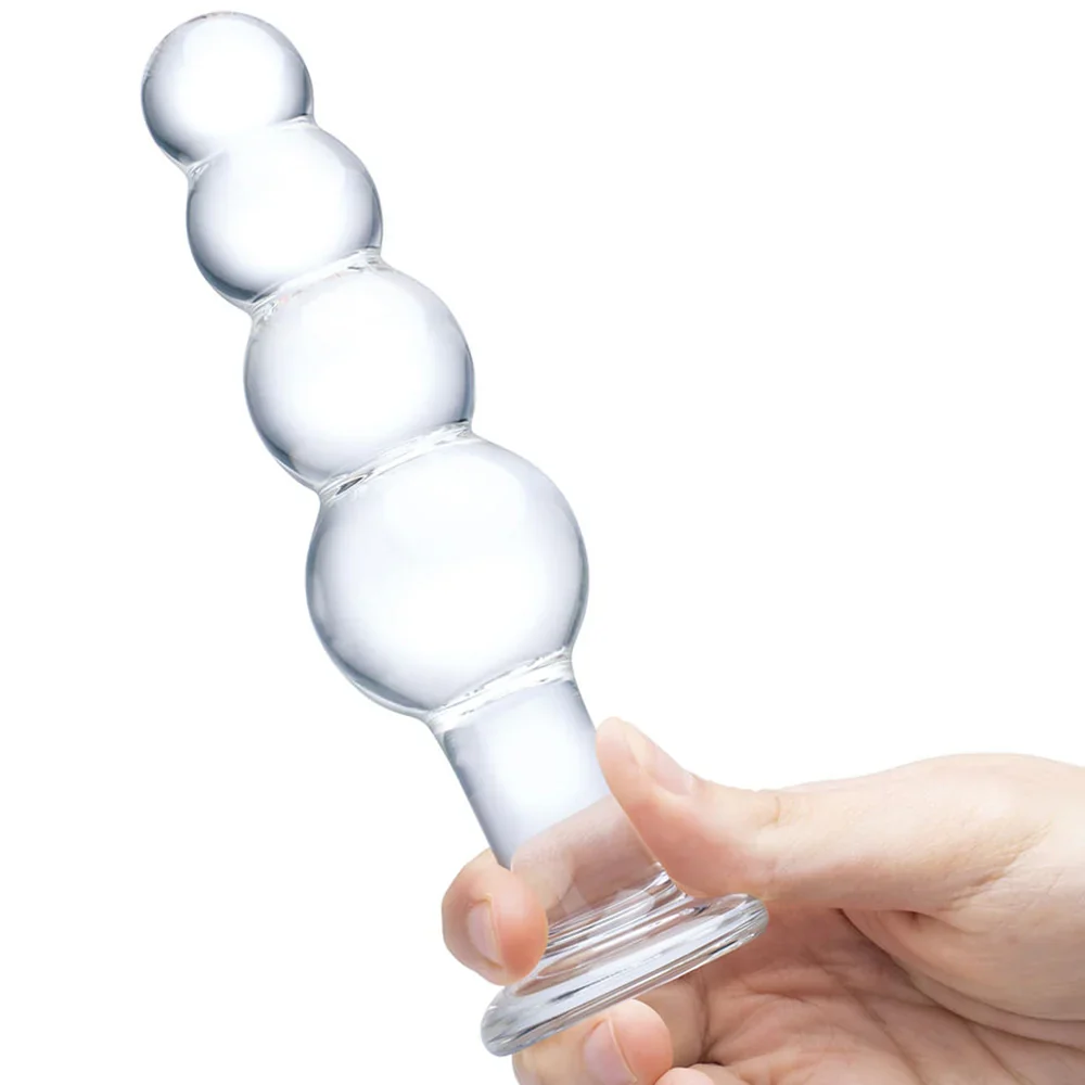 7.25 Inch Beaded Butt Plug - Image 3