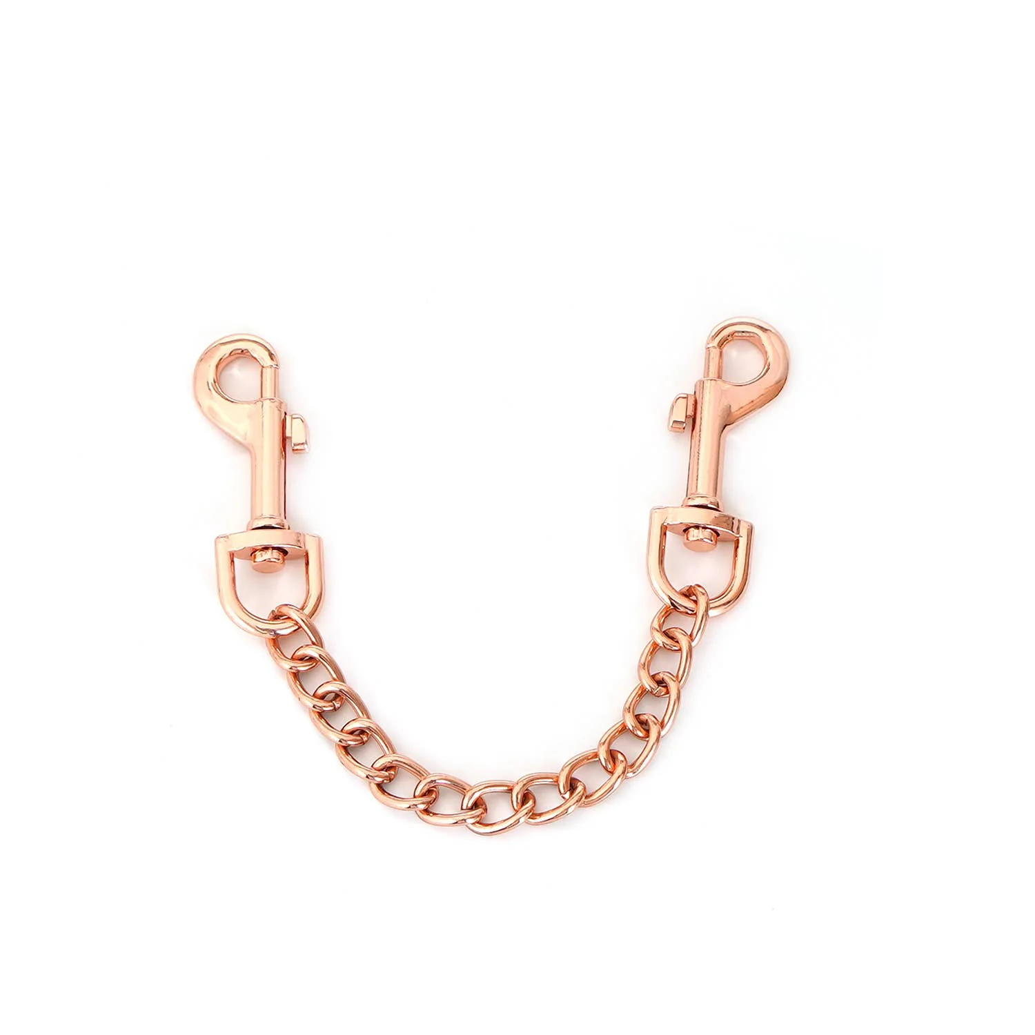 Angel's Kiss Pink Leather Ankle Cuffs with Locking Buckle - Image 7