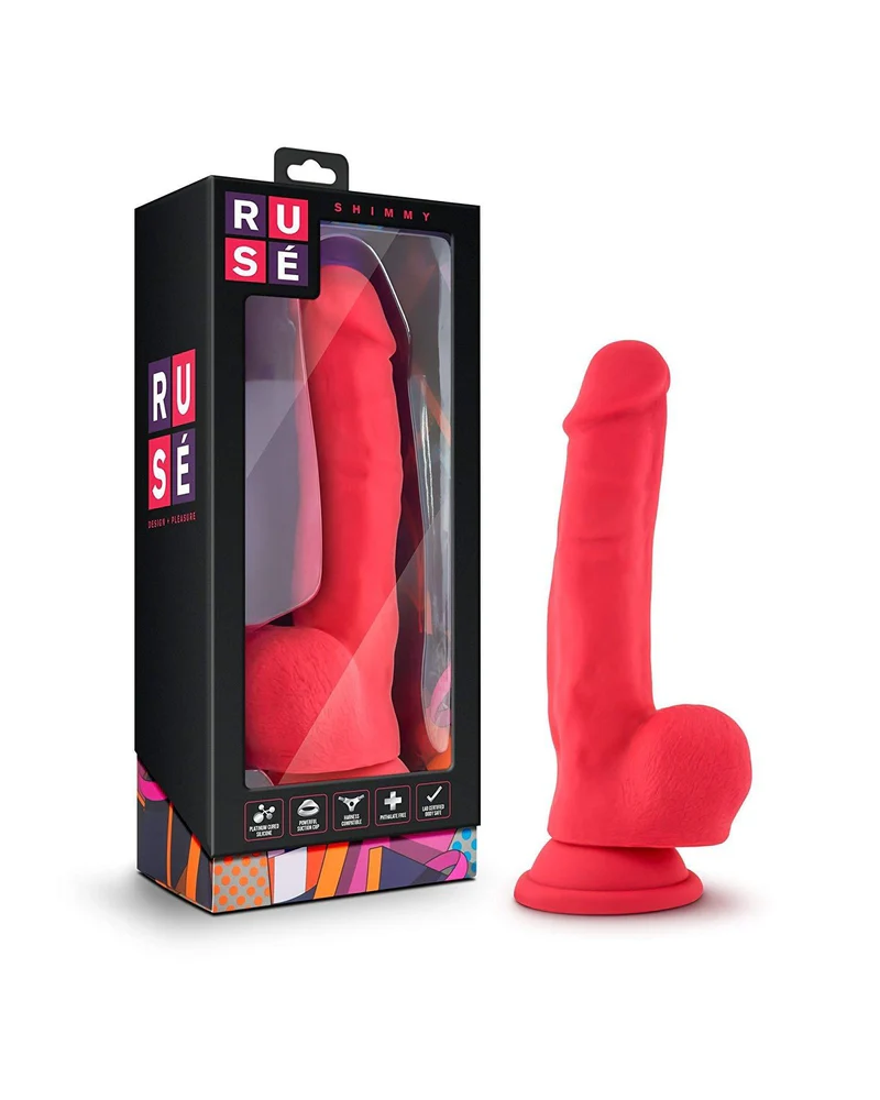 Shimmy in Cerise Red - Image 2