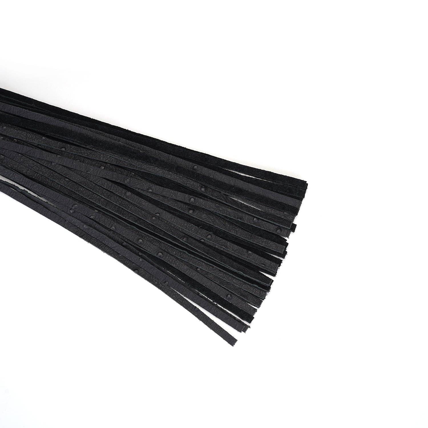 Demon's Kiss Black Leather Flogger Whip - Image 5