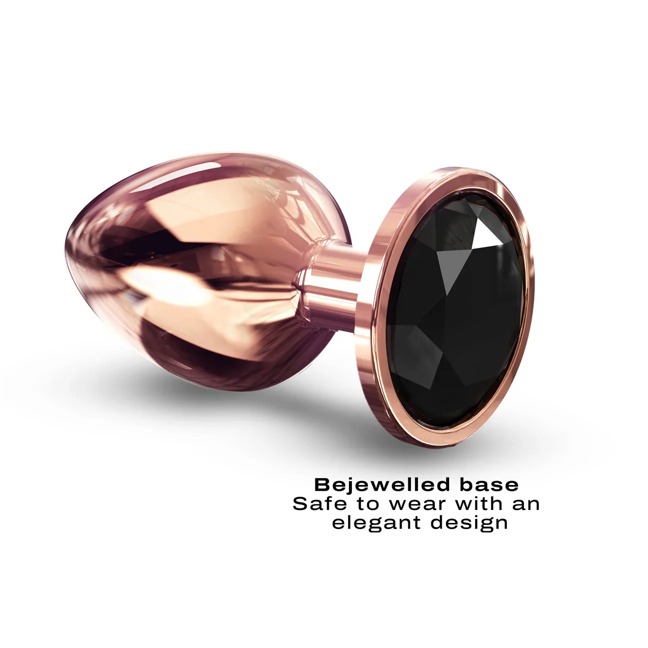 Dorcel Rose Gold Diamond Plug Size Large - Image 2