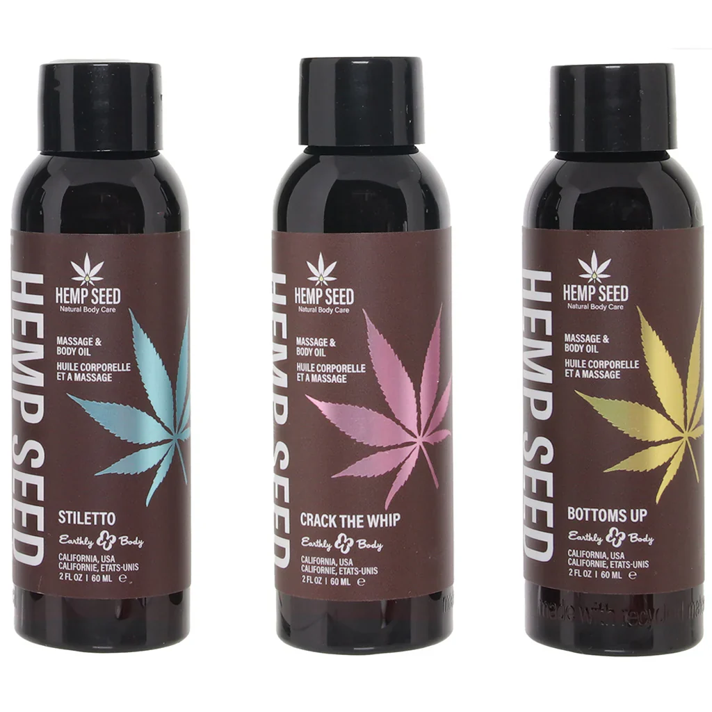 Hemp Seed Massage Oil Gift Set - Image 4