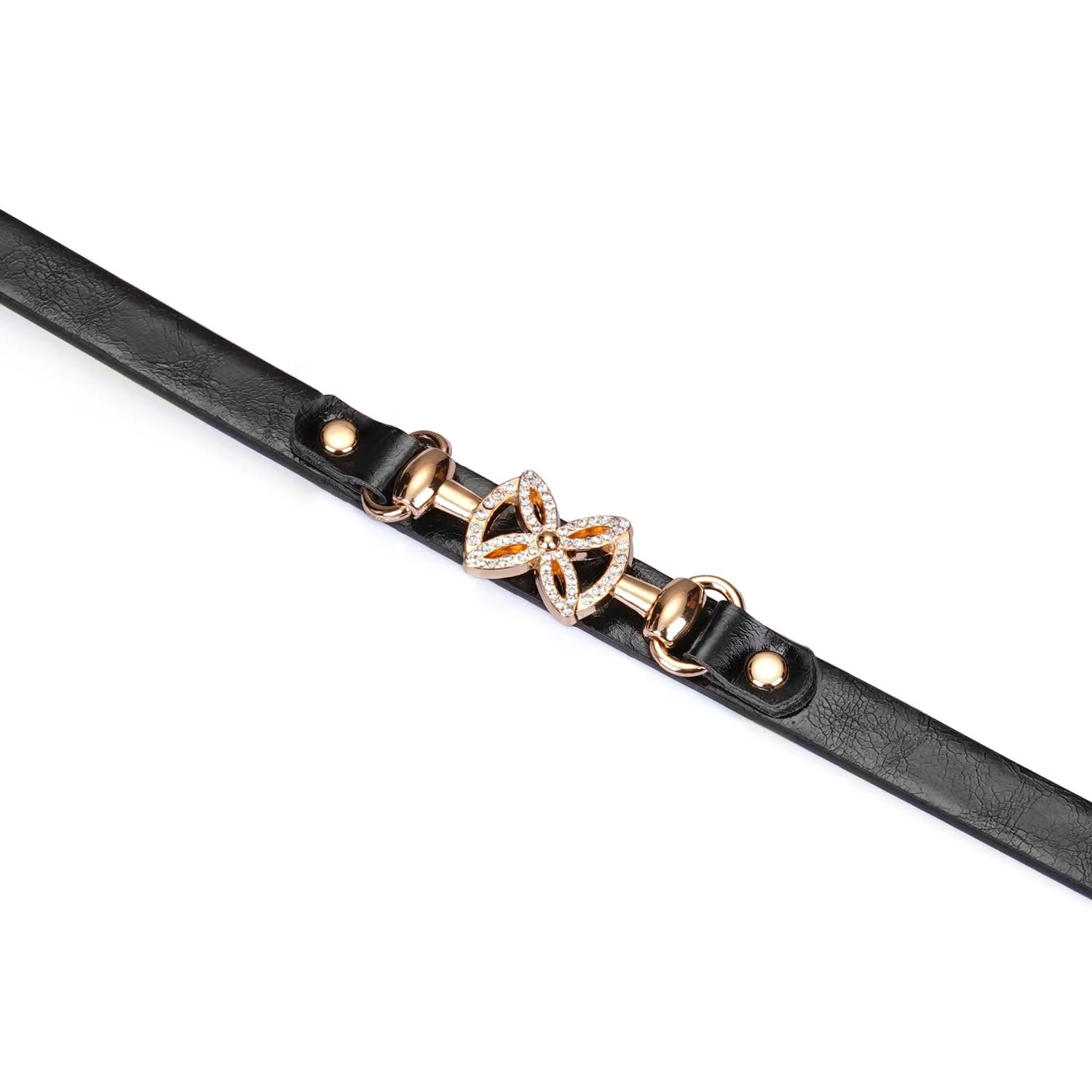Luxury Rhinestone Bow Collar - Image 3