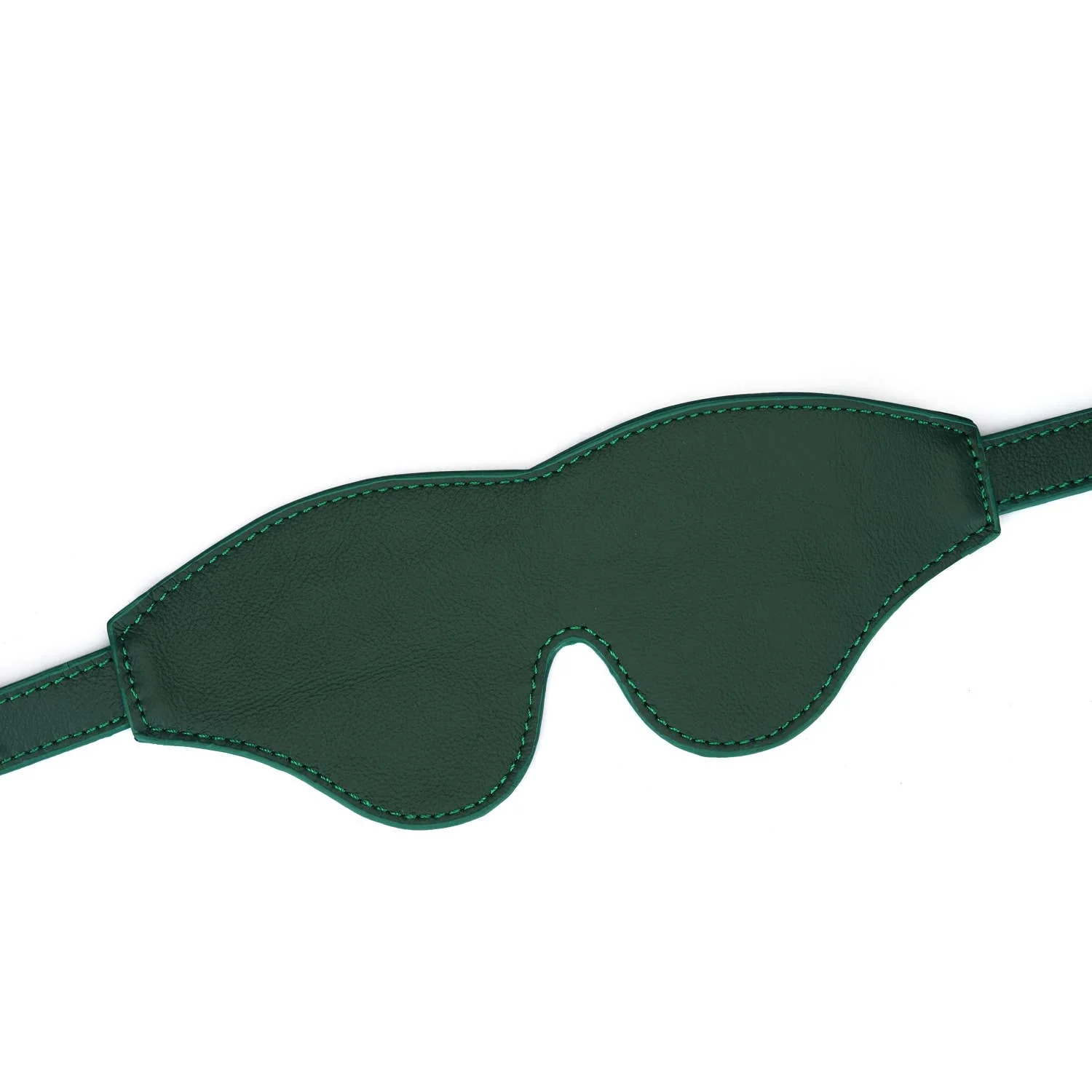 Mossy Chic Leather Blindfold - Image 2