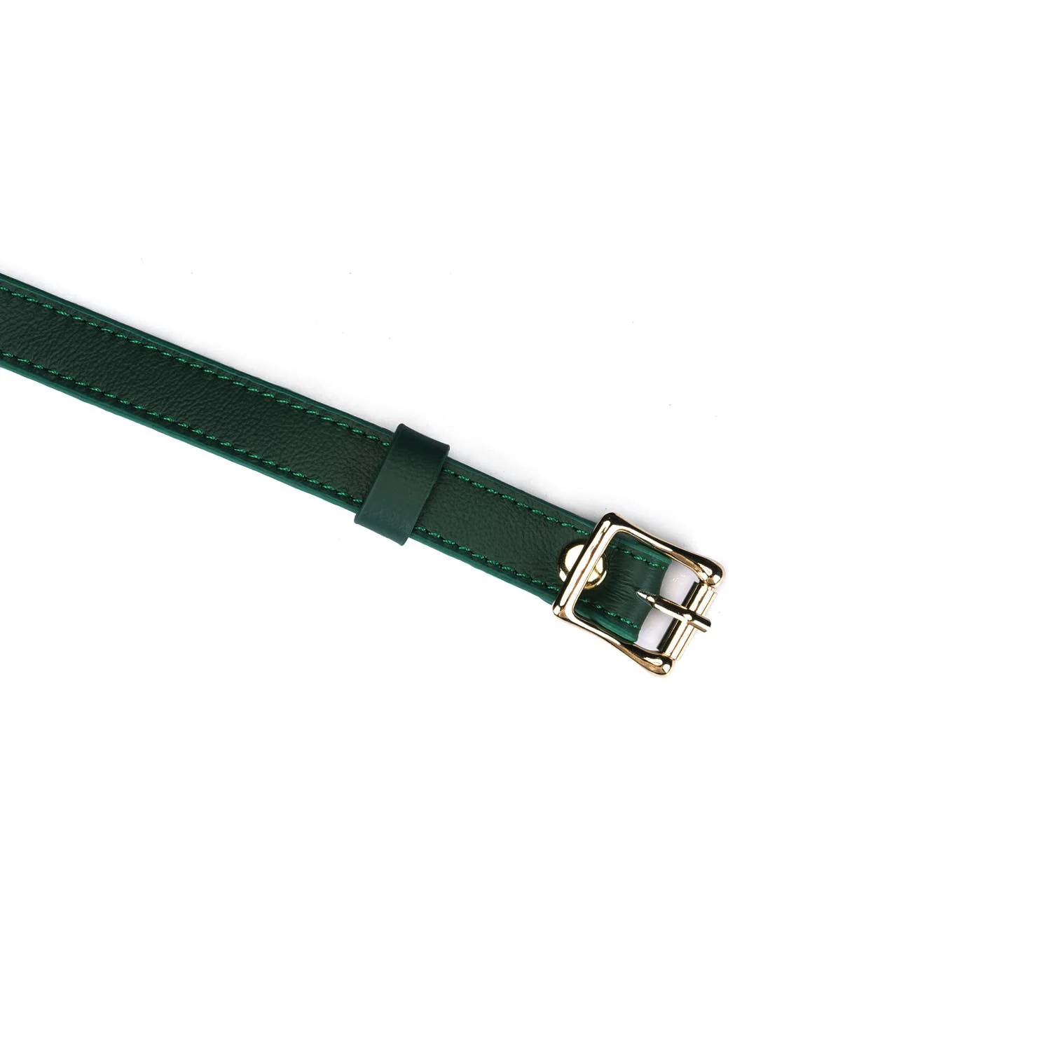 Mossy Chic Leather Blindfold - Image 5