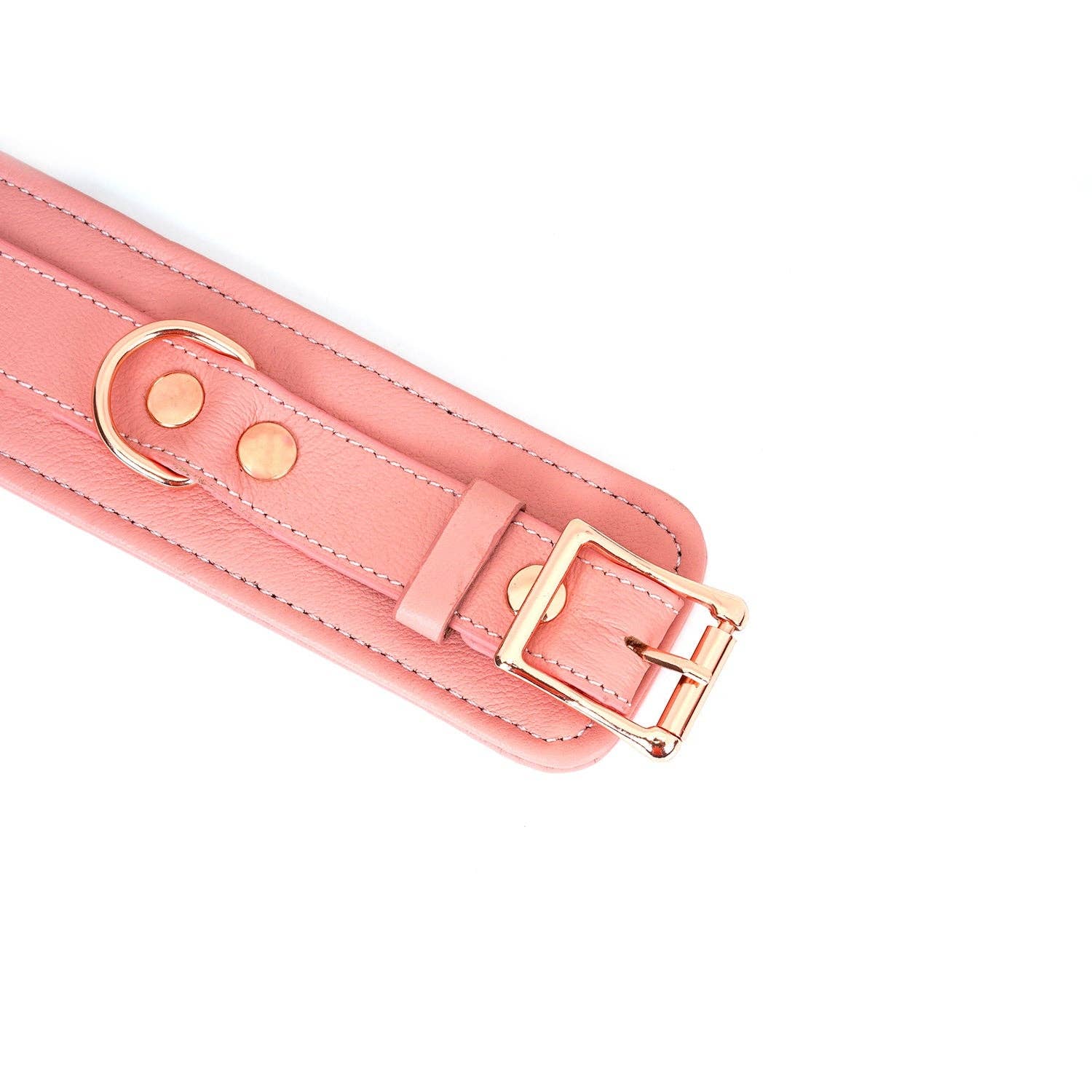 Pink Dream Leather Ankle Cuffs - Image 4