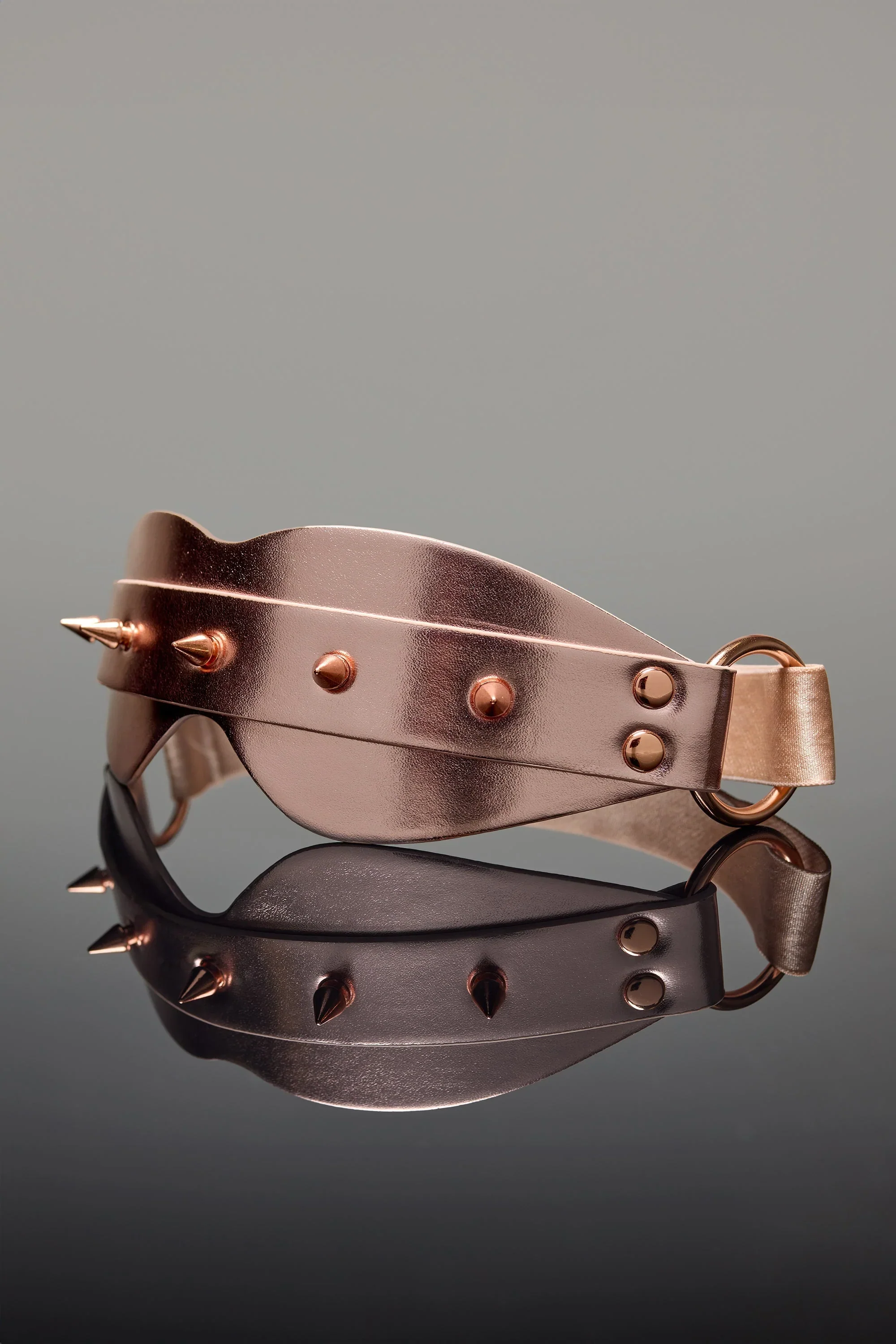 Pink Studded Blindfold - Image 2