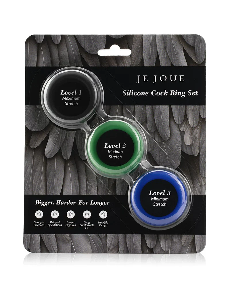 Silicone Cock Ring Set - Image 2