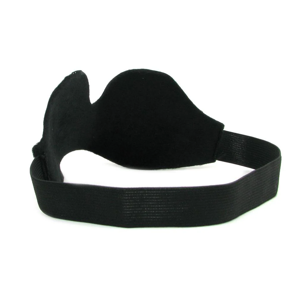 Soft Black Blindfold - Image 3