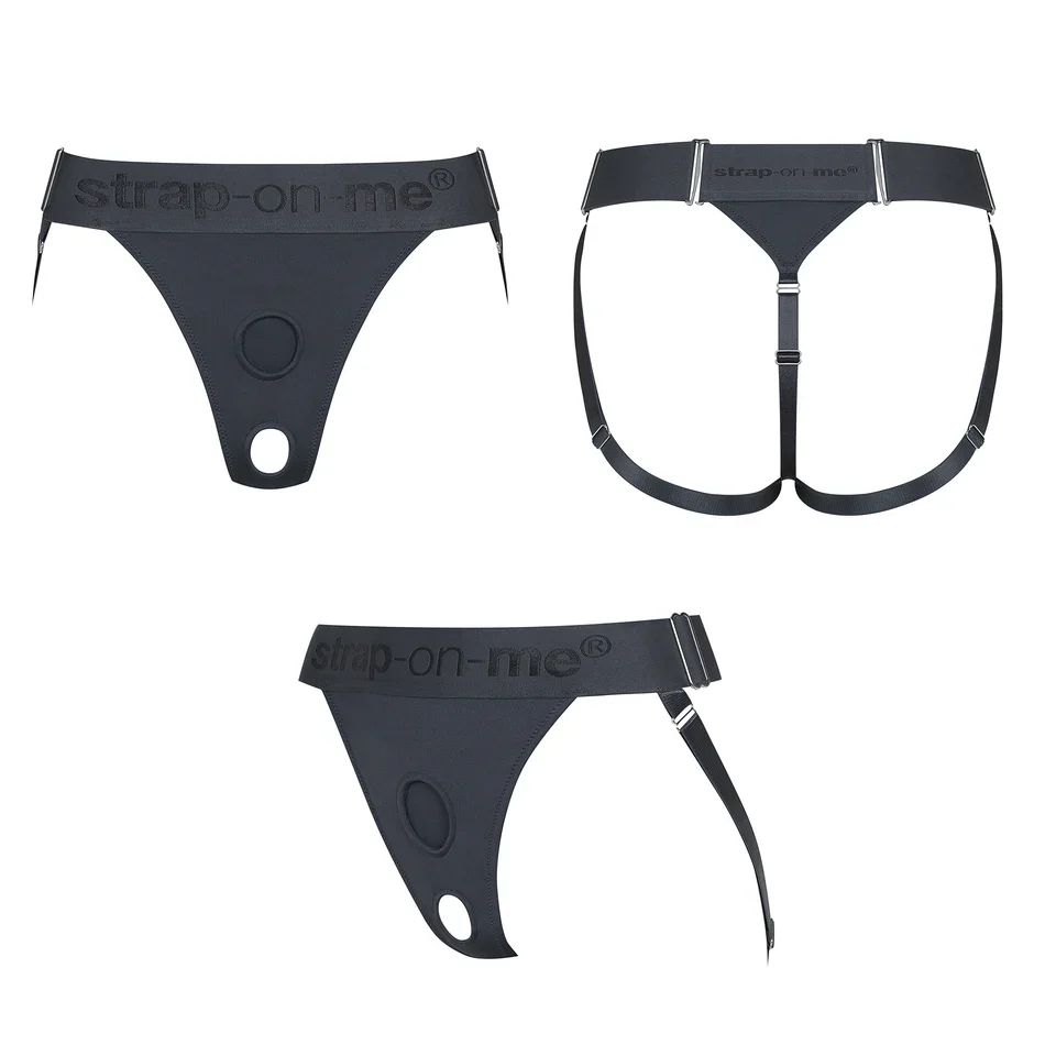 Unique Lingerie Harness in Grey - Image 5
