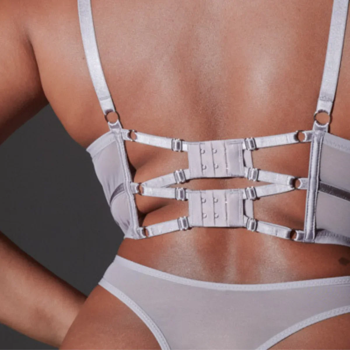 Verona Bodice in Mercury - Image 5
