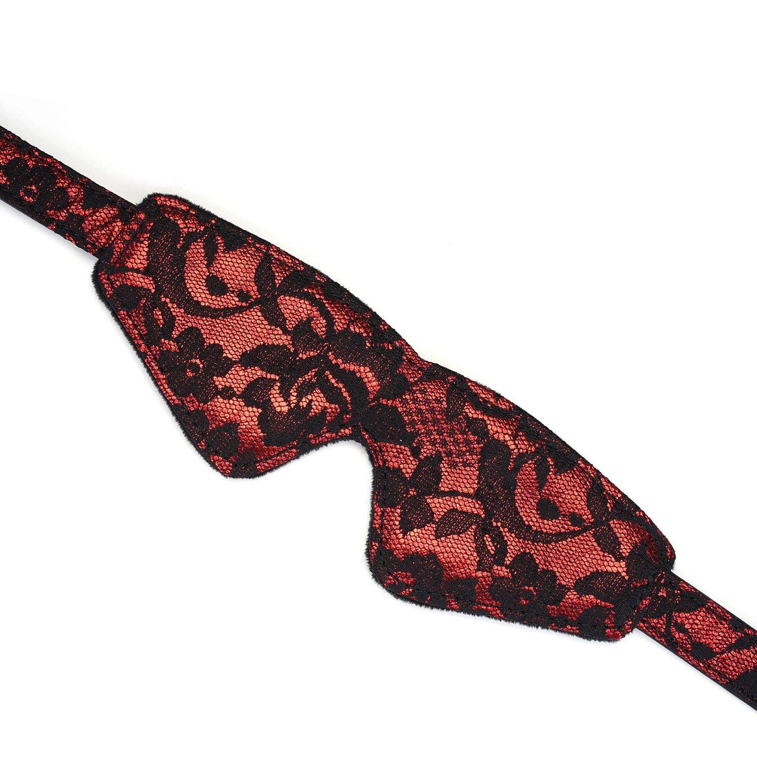 Victorian Garden Lace and Velvet Blindfold - Image 4